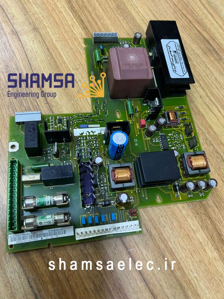 برد تغذیه درایو SIMOVERT زیمنس مدل6SE7031-7HG84-1JA1
